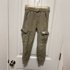 Zara Kids Cargo Pants - Size 7 Green Sweats Joggers